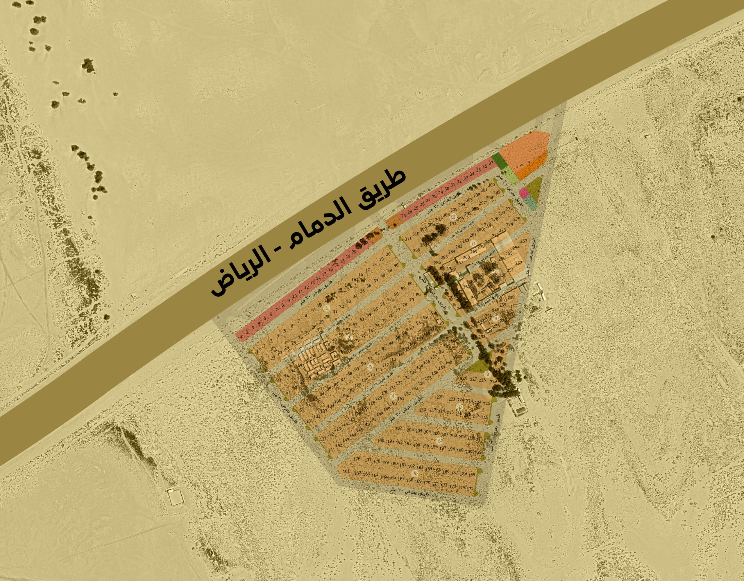 مخطط أبابطين لوجيستك